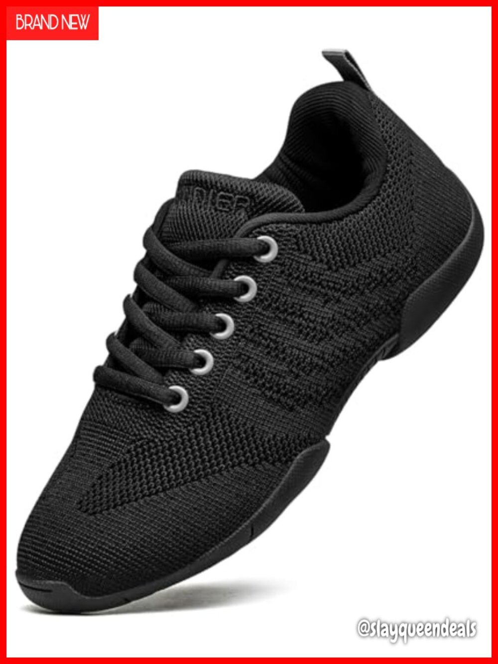 Lightweight Cheerleading Shoes Flexible Rubber Outsole Dance Sneakers